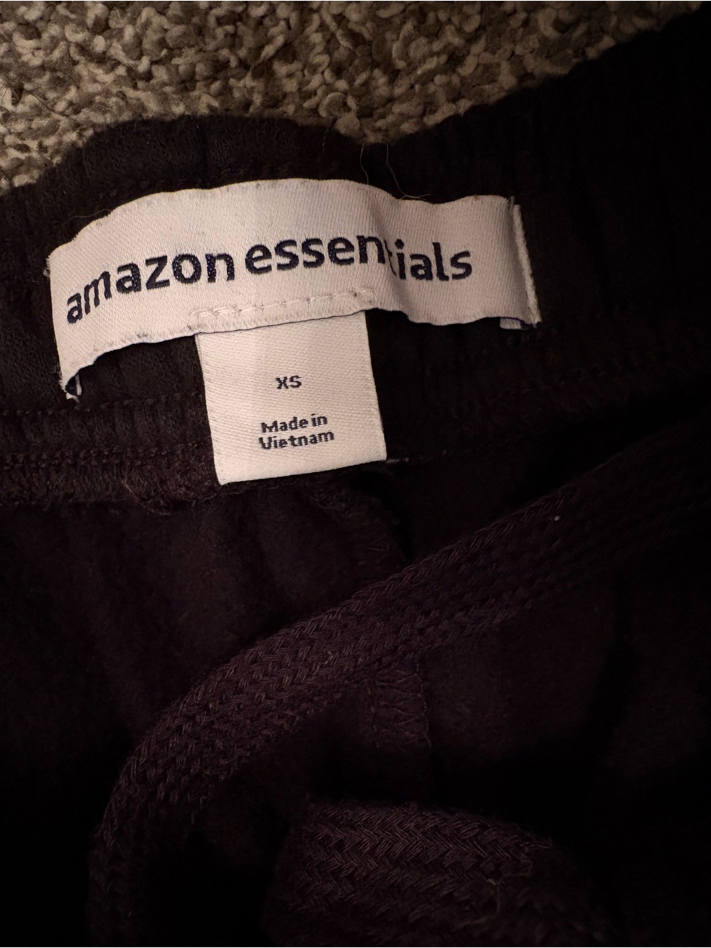 Amazon Essentials Black Jogger Sweatpants